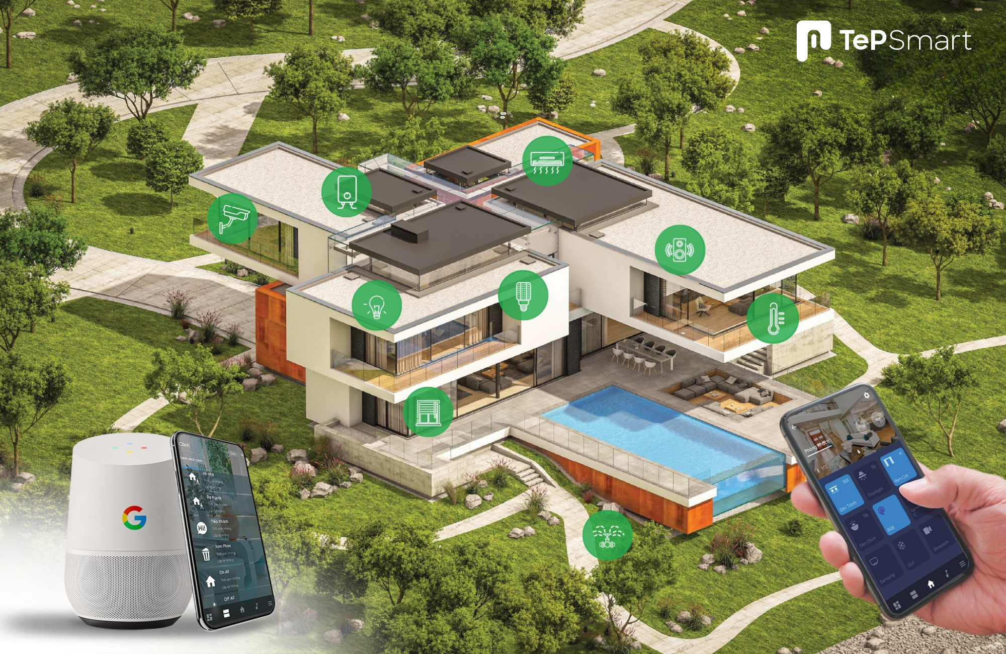 10 Ý tưởng Thiết Kế Nhà Thông Minh Đẹp và Tiện Nghi Nhất 2025